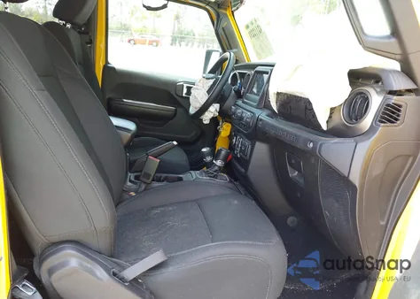 2018 Jeep Wrangler Unlimited Sport S 4X4 из США, поврежденный, VIN 1C4HJXDN2JW324872